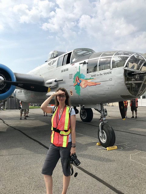 Me and the B-25 in Gatineau