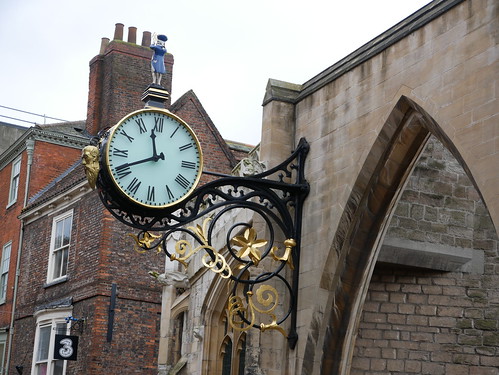 The Clock of St Martin Le Grand Church