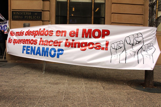 ANEF y Asociaciones MOP exigen fin a los despidos (02-08-2018)