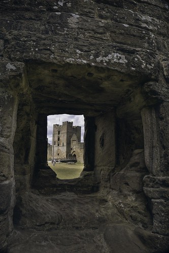 ludlow castle shropshire window