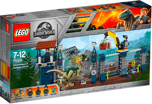 Review Jurassic World LEGO 75931 Dilophosaurus Outpost Attack