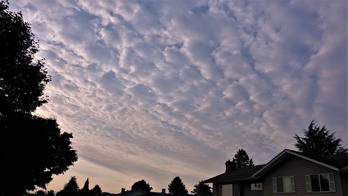 sunrise pdx portland oregon clouds