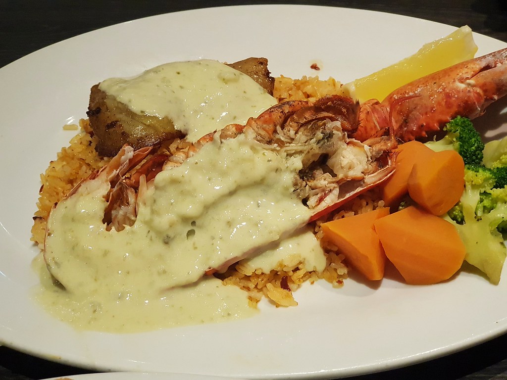 龙虾餐 Duke Royal half Lobster w/Rice $45.90 @ The Manhattan Fish Market at Sunway Pyramid