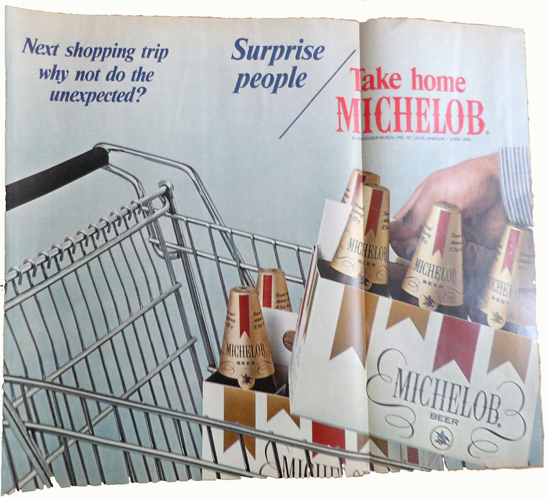 Michelob-1971-shopping-cart