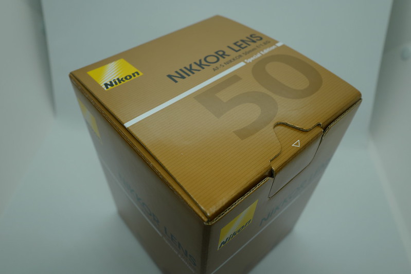 AF S NIKKOR 50mm f 1 8G Special Editionパッケージ