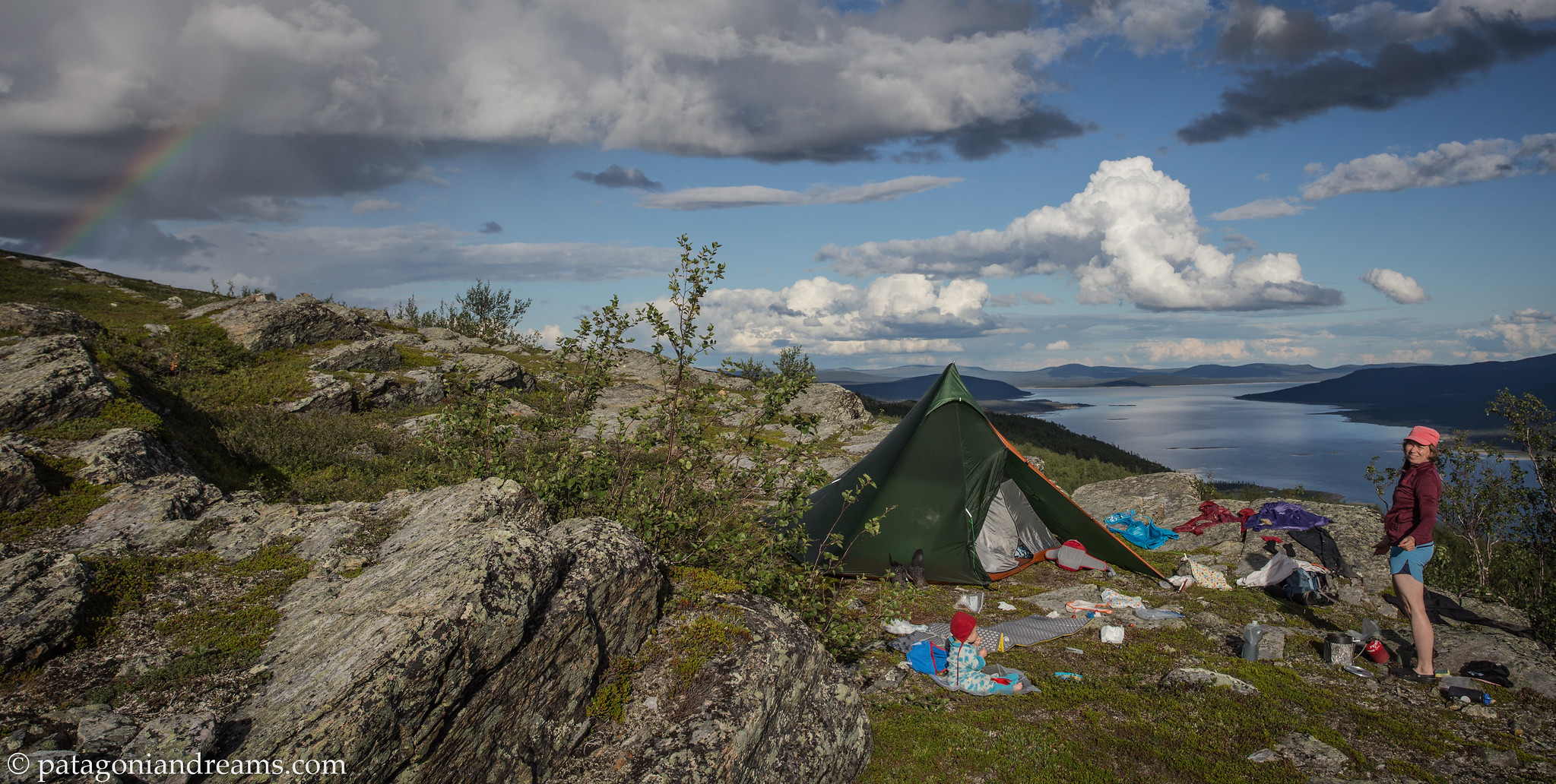  It's quite quiet, so let's shout! Sarek NP. Laponia. Swedish Lapland. 