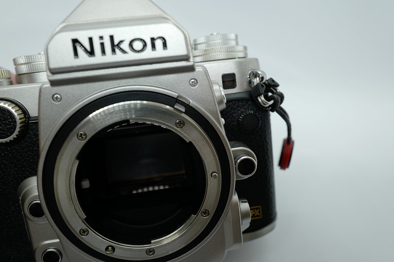 Nikon Df露出計連動レバー通常時