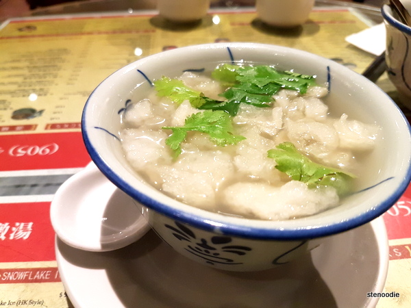 Fish stomach soup