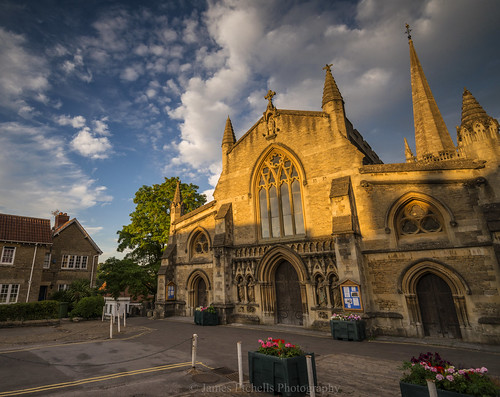 frome somerset town st saint john johns church dusk sunset evening urban architecture sky clouds photography outdoors outdoor landscape landscapes structure building buildings structures historic history medieval saxon uk britain south west