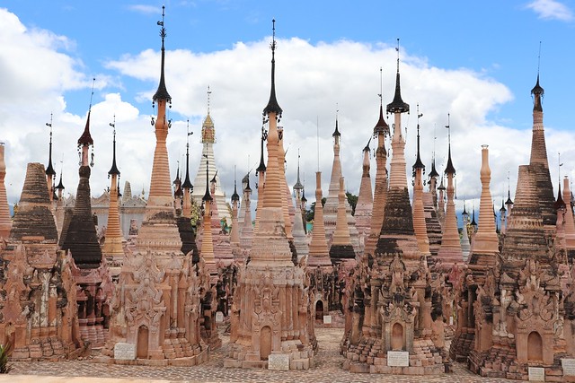 Pagoda de Kakku Myanmar