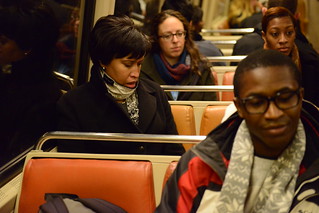 January 17,2015 MMB takes the metro to the Office