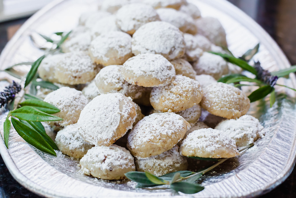 The perfect Holiday cookie, Italian wedding cookies are light as air with almonds, powdered sugar and lots of butter!