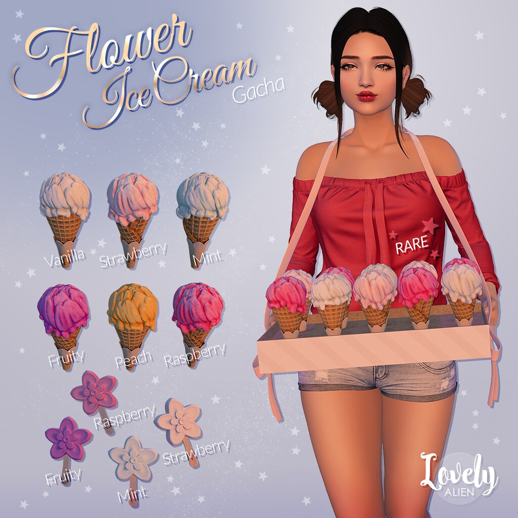 Flower Ice Cream For: Gacha Land – Key