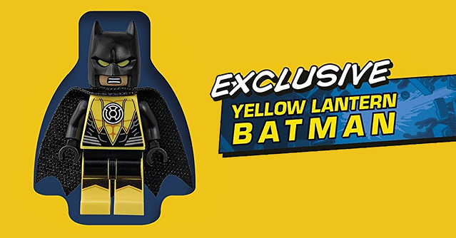 LEGO DC Super Heroes Visual Dictionary Yellow Lantern Batman