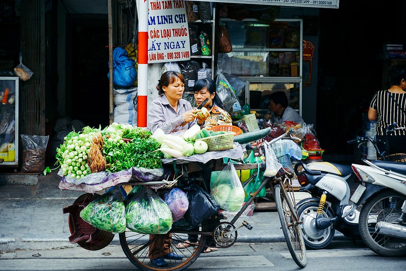 Hanoi street vendors
