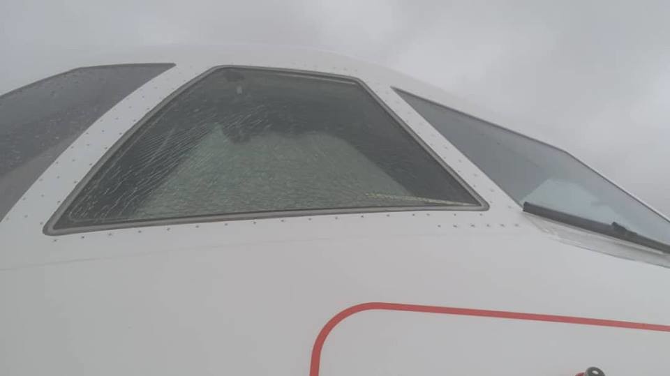 L'Aéroport International Blaise Diagne submergé par les fortes pluies, des avions cloués au sol et même détruits (8)