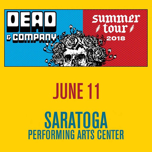 Dead & Company-Saratoga Springs 2018 front