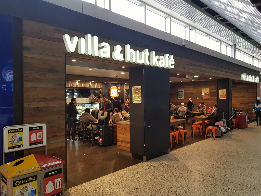 @ Villa & Hut Cafe at Melbourne Airport