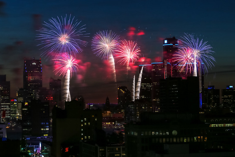 2018 Detroit / Windsor Fireworks