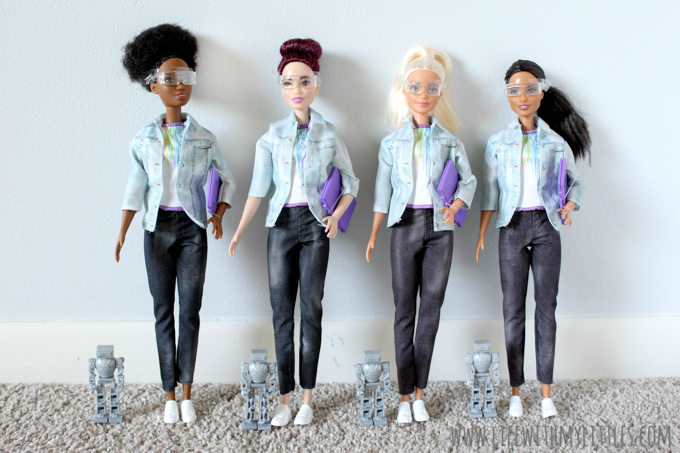 Here are three reasons why I let my daughter play with Barbies why I think every girl should have a Barbie doll to inspire her!