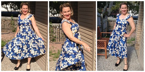Middle Aged Mama does retro pinup style