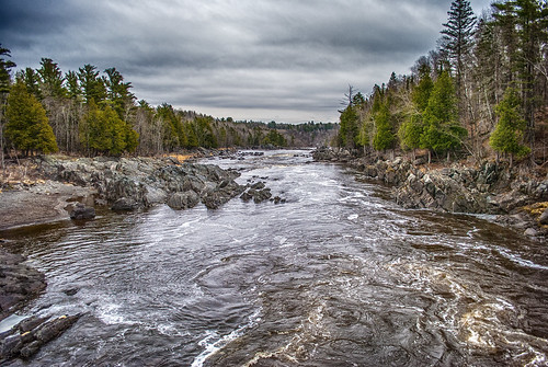 st louis river minnesota nature water trees rocks clouds jay cooke landscape