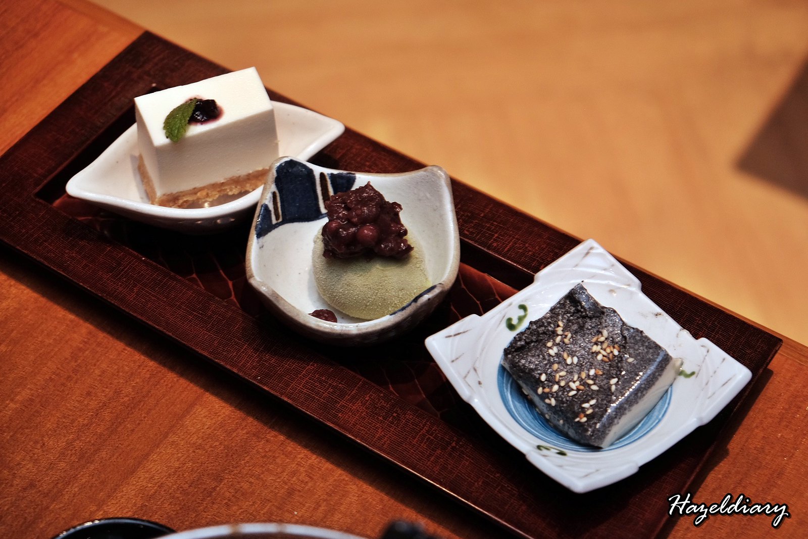 Sun with Moon Japanese Restaurant-Trio Desserts