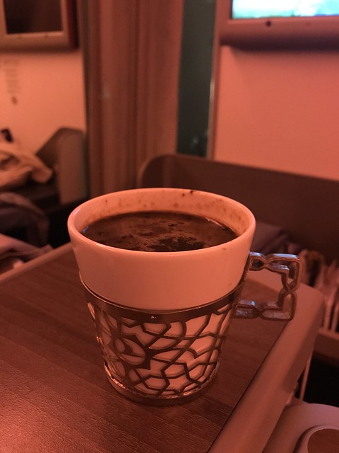 Turkish Airlines hot chocolate