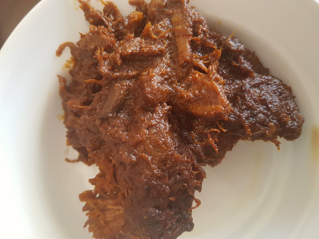 Daging Rendang Masak Hitam Lembu Daging $11 @ Restoran Garuda Baru Nasi Padang Seksyen 7 Shah Alam