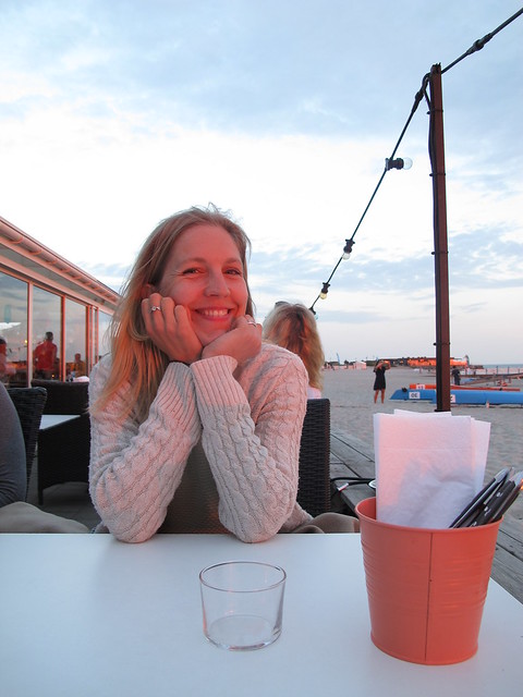 saturday, with kärntruppen, dinner at barfota beach restaurant, helsingborg