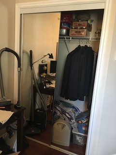 Closet in the spare room