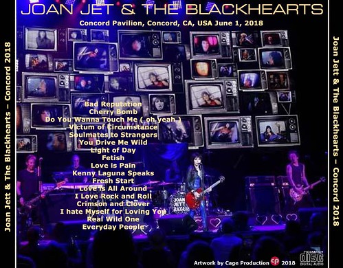 Joan & The Blackhearts-Concord 2018 back