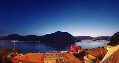 Blue hour over Lago di Lugano