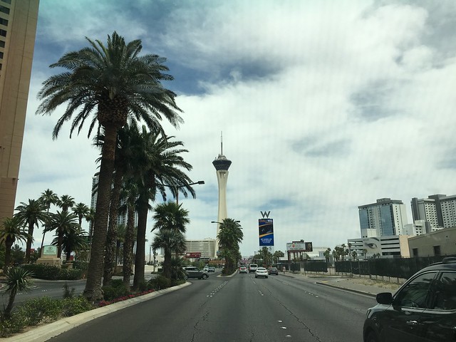Las Vegas blvd,  Stratosphere hotel
