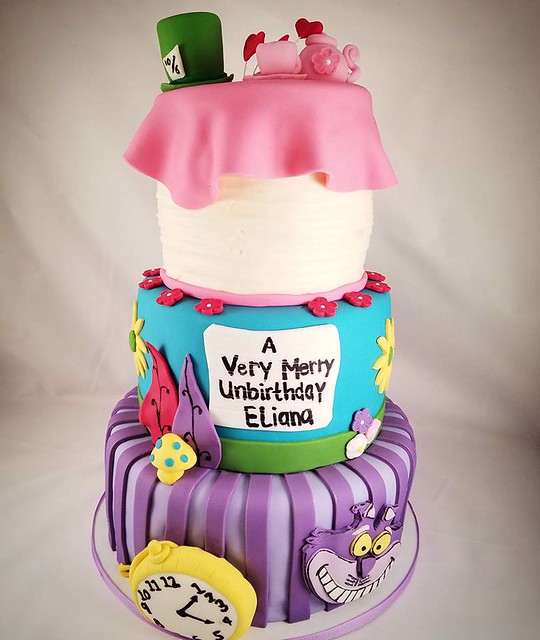 Alice in Wonderland Cake by Hella Baked Cakes