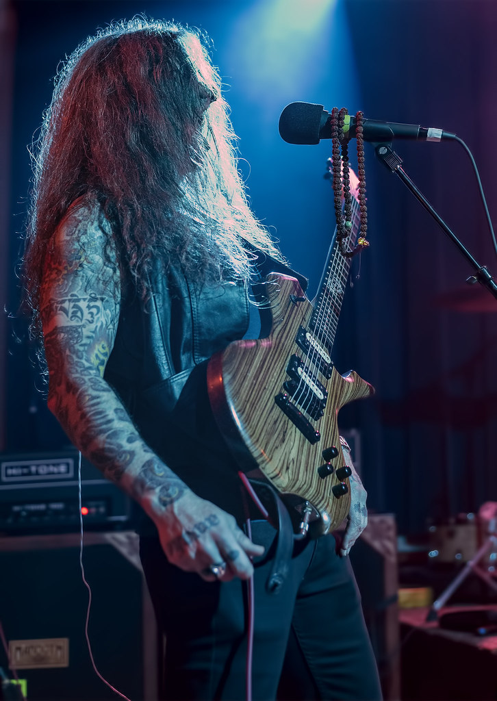 YOB's Mike Scheidt @ WOW Hall performing "Our Raw Heart" for the first time live