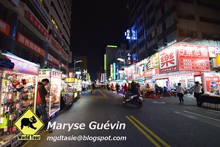 Taiwan, Night market de Liouhe, Kaohsiung
