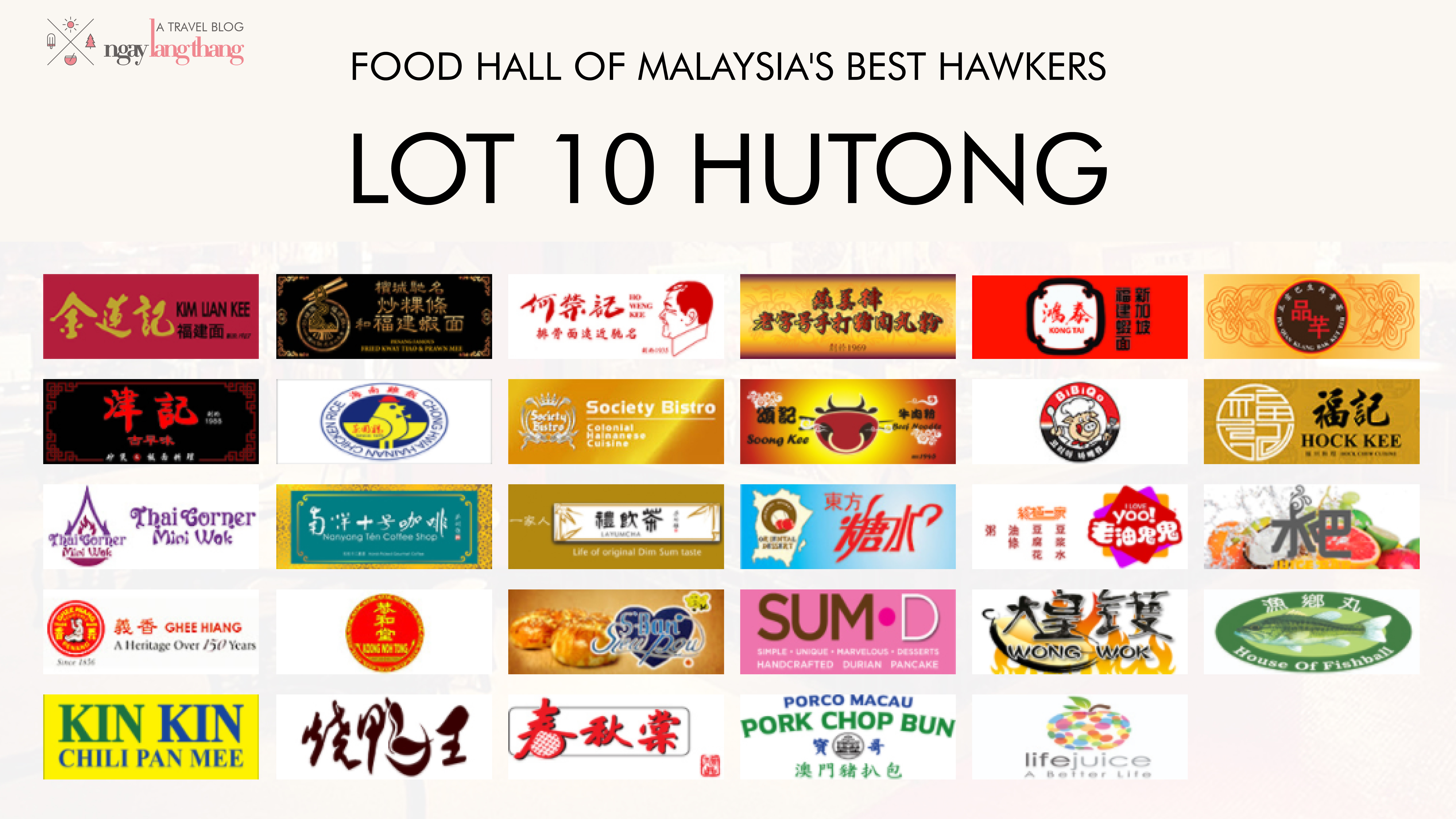 du lịch Kuala Lumpur-29 thương hiệu nổi tiếng trong Lot 10 Hutong
