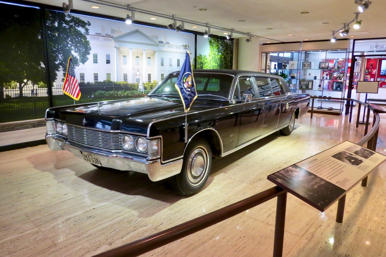 LBJ Limo Front