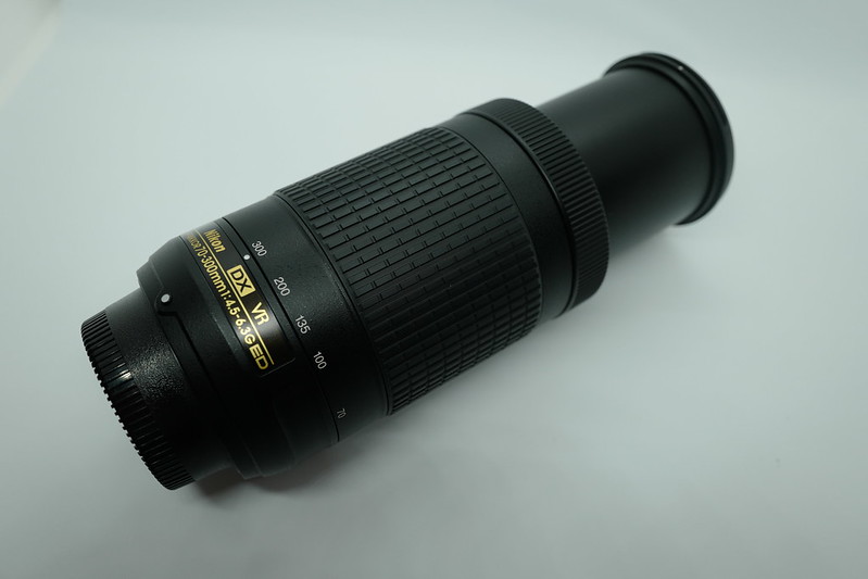 Nikon AF P DX NIKKOR 70 300mm f4 5 6 3 G ED VR 300mm状態