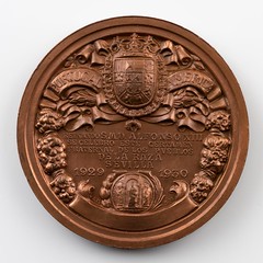 1929 Exposition Ibero America medal reverse