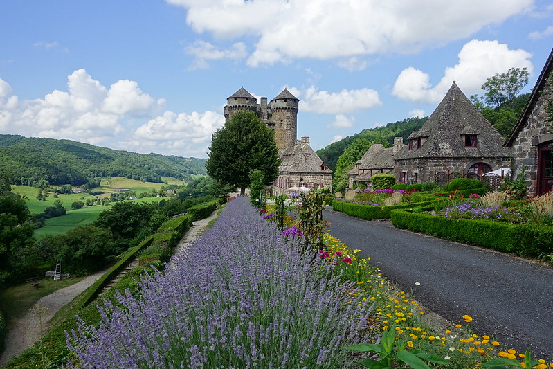 10, Auvernia: Salers, Tournemire. - De viaje por Francia: diarios, viajes y excursiones en coche. (29)
