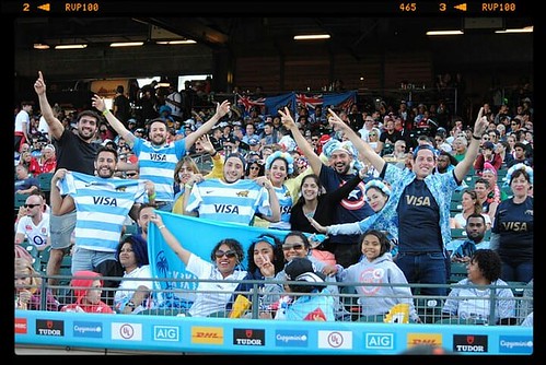#fbf #rugby #rugbygirls #muse #rwc7s #attpark #lospumas #lospumas7s supporters were as loud as the American Outlaws - No Faye Valentine nor Chelsea Girl tho. I may start following this football lol.