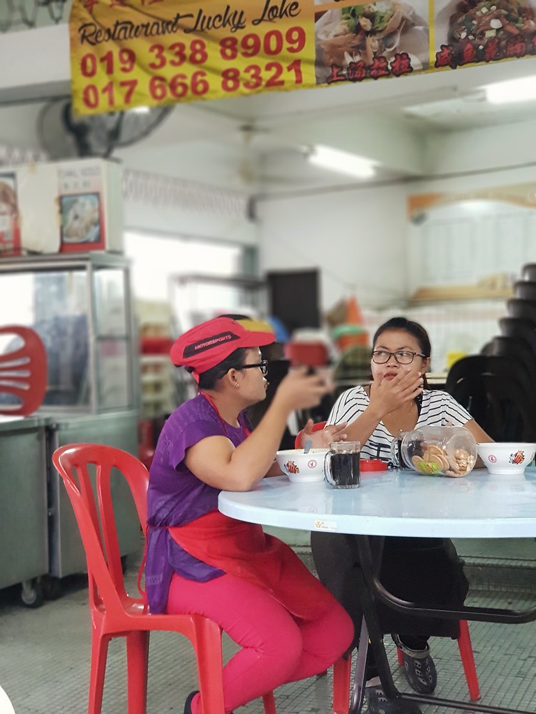 @ 泉記特色手拉滑板面 Chin Kee at 堅發茶室 Restaurant Kean Fatt Taman Bahagia No2 SS3/59e