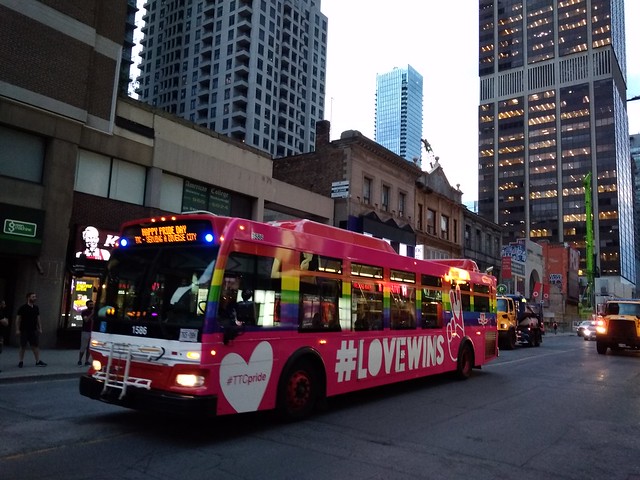 TTC Pride Bus