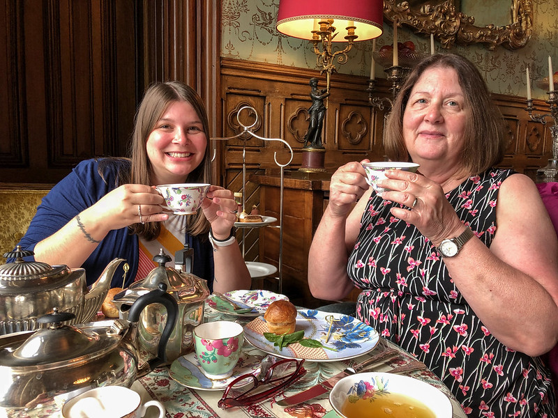 Afternoon tea at Ashford Castle