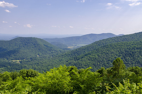 blue ridge mountains landscape geology the south virginia outdoors forest woods shenandoah national park