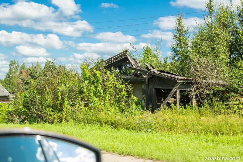 Разрушенный дом, Тверская область