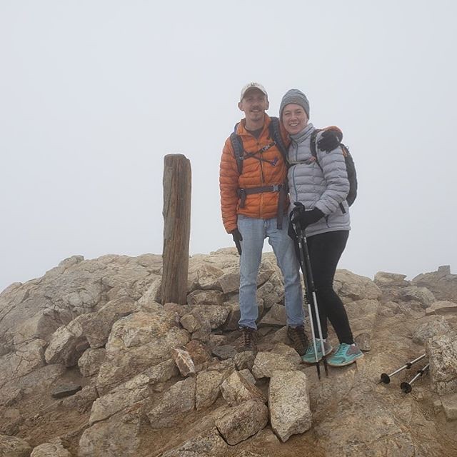 Got another 14er today! Mt. Democrat. We meant to get a loop of four but we were snowed out