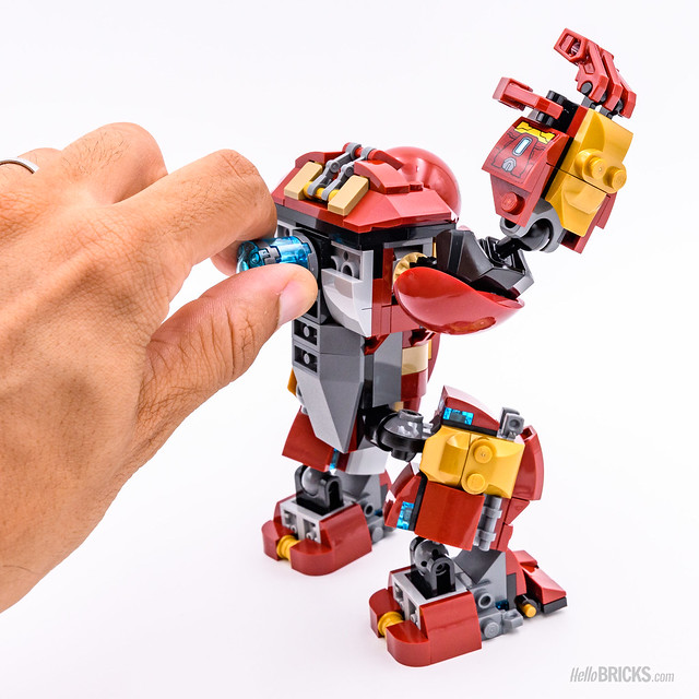 REVIEW LEGO Marvel 76104 The Hulkbuster Smash-Up 09